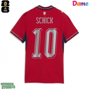 Tjekkiet Patrik Schick #10 Replika Hjemmebanetrøje Dame VM 2026 Kortærmet